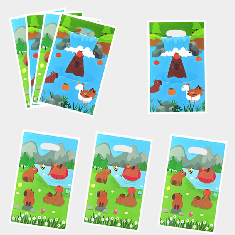 Wedding Event Supply - 20Pcs/40Pcs Cartoon Character Gift Bags, Capybara