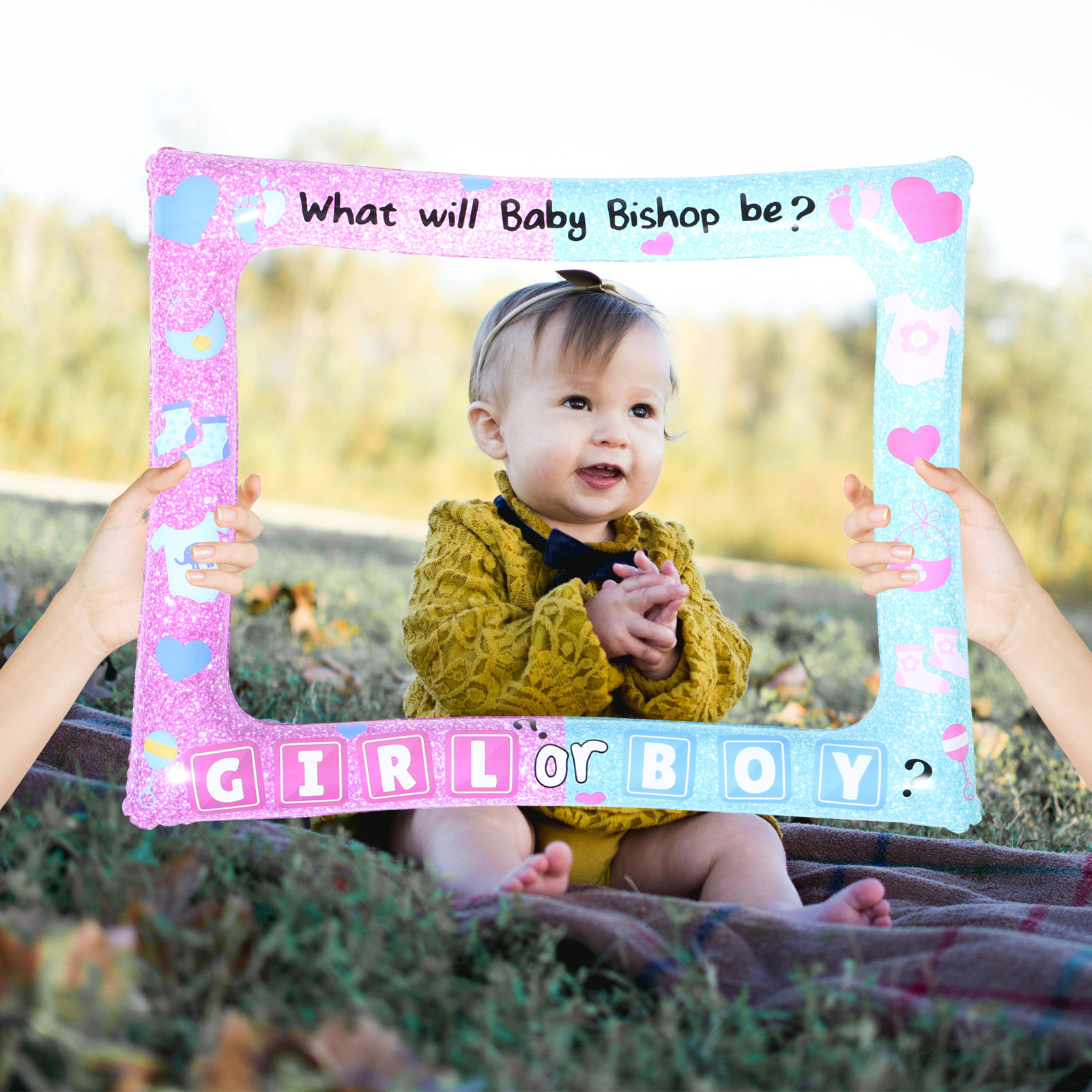 Baby Gender Reveal Photo Booth - đánh giá và giá Photo Booth Prop