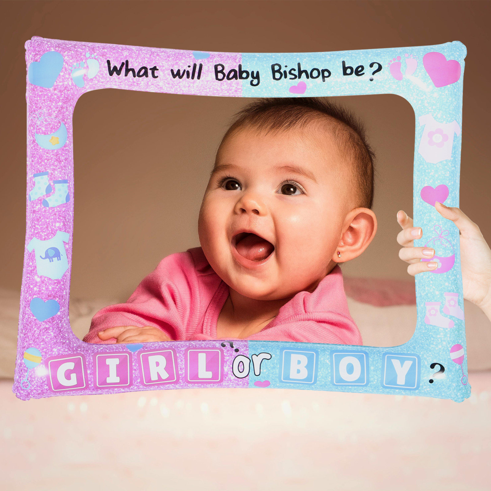 Baby Gender Reveal Photo Booth - đánh giá và giá Photo Booth Prop