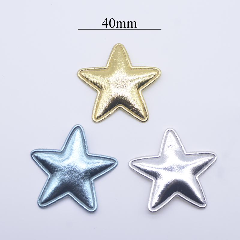50Pcs 40mm Leather Star Appliq - đánh giá và giá Wedding Superstar