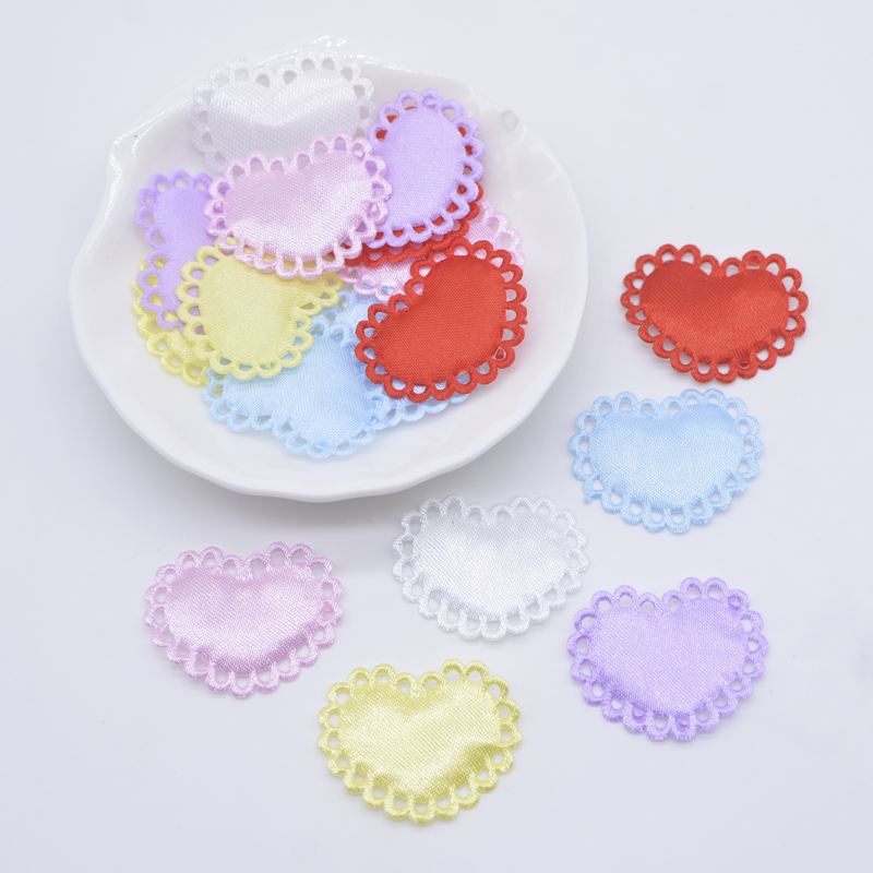 50Pcs 29*24mm Heart Cloth Padd - đánh giá và giá Wedding Superstar