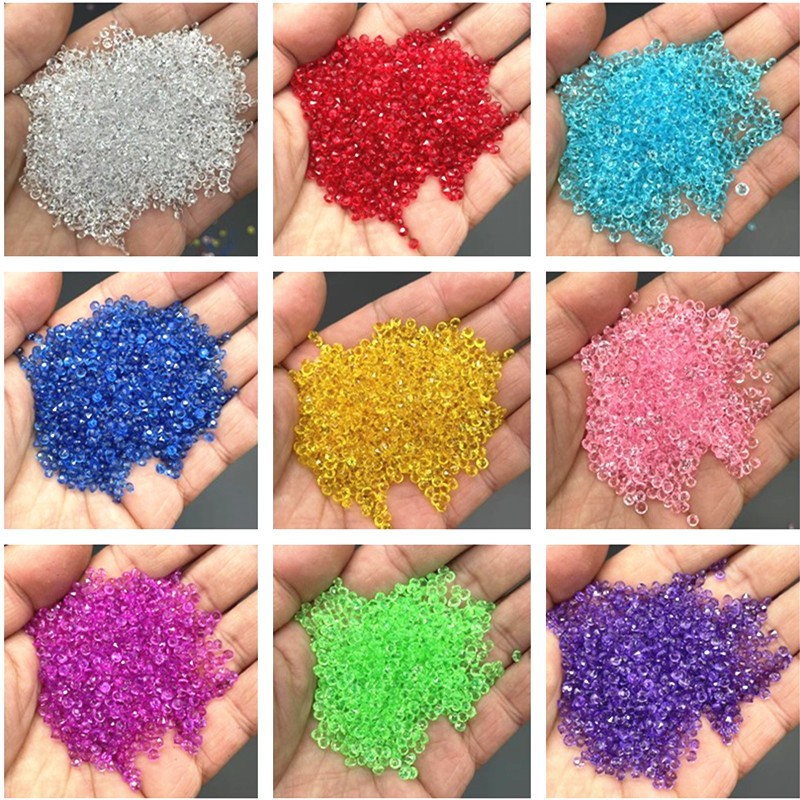 3000pcs Mini Crystal Faux Diam - đánh giá và giá Wedding Decoration Supply