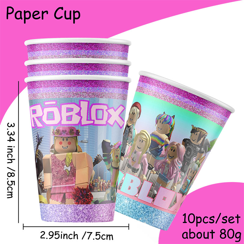 Roblox Girl Decorations for Pu - đánh giá và giá Confetti Balloon Set