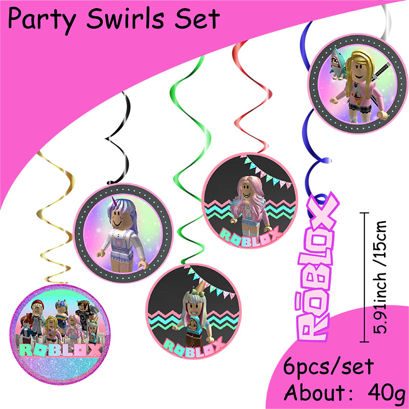 Roblox Girl Decorations for Pu - đánh giá và giá Confetti Balloon Set