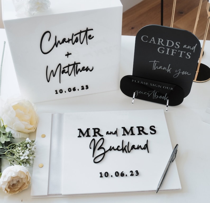 White Card Box for Wedding 3D  - đánh giá và giá Wedding Card Box