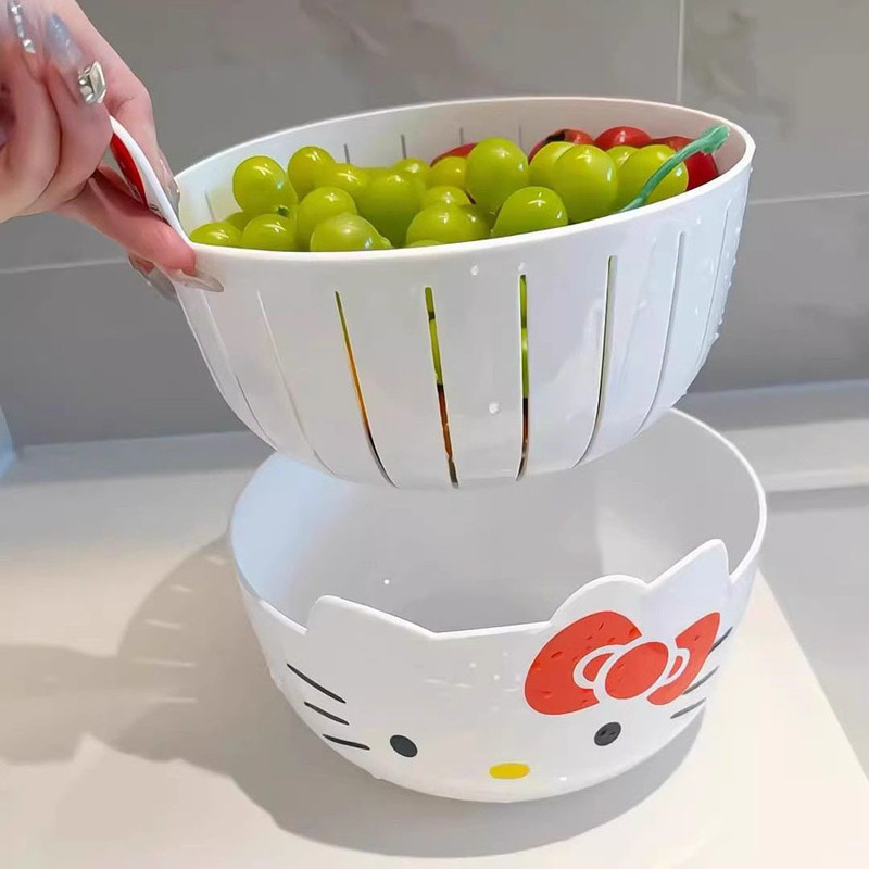 Hello Kitty double-layer drain - đánh giá và giá Wedding Hampers