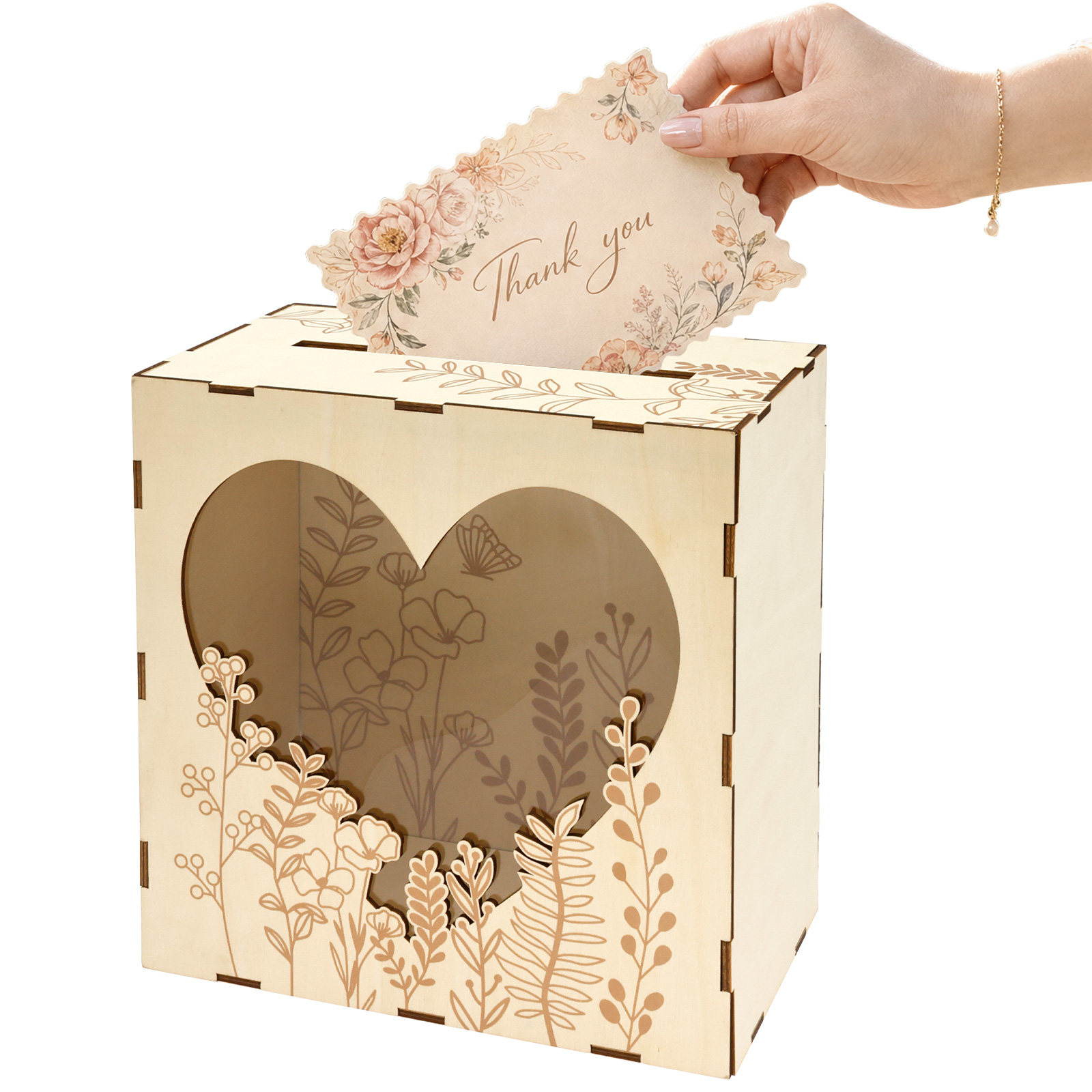 Wedding Card Box Wooden Weddin - đánh giá và giá Wedding Card Box