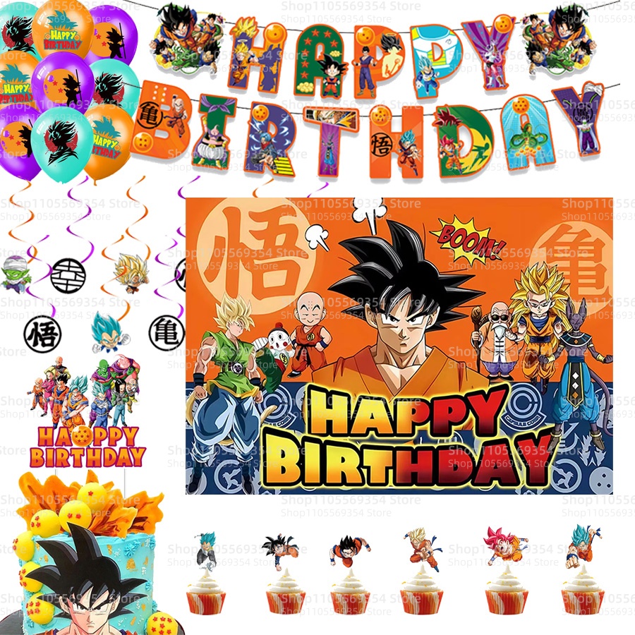 Dragon Ball Cake Topper Banner - đánh giá và giá Good Supply Wedding Cake