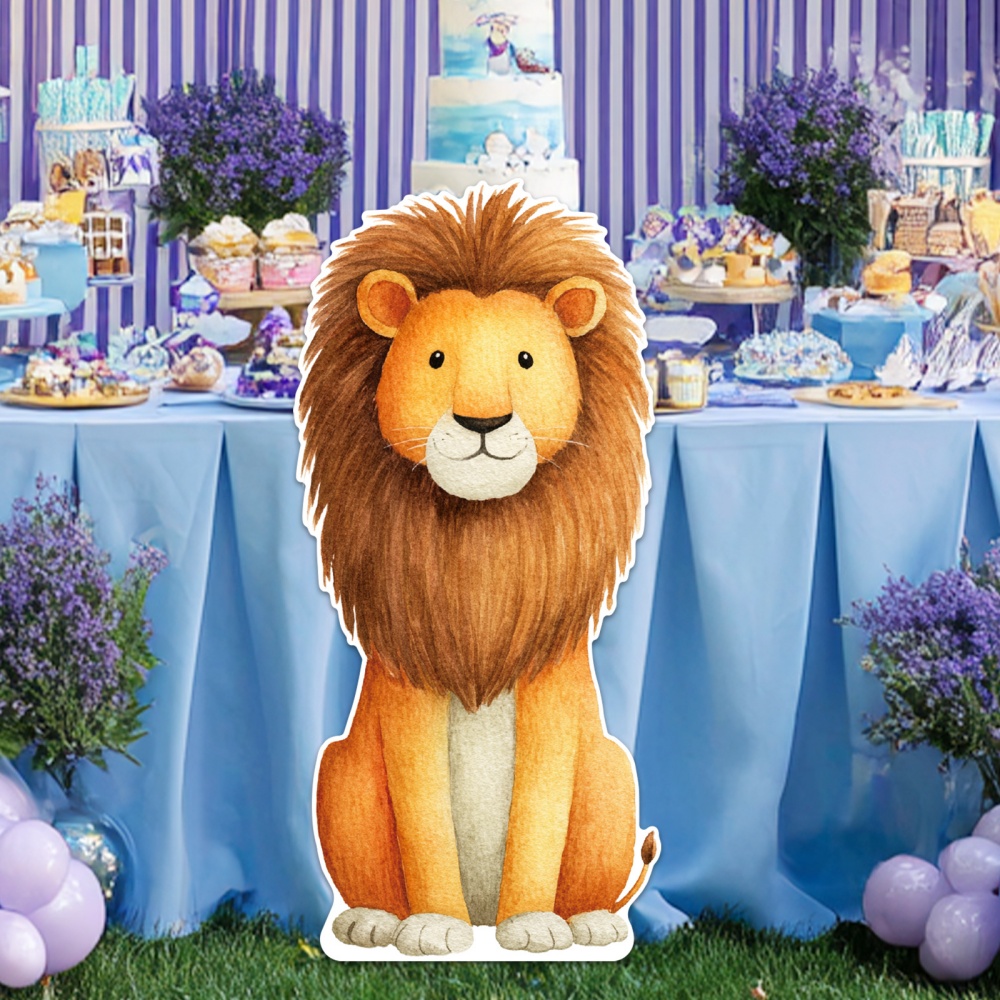 Animal Cardboard Cutout Stande - đánh giá và giá Photo Booth Prop
