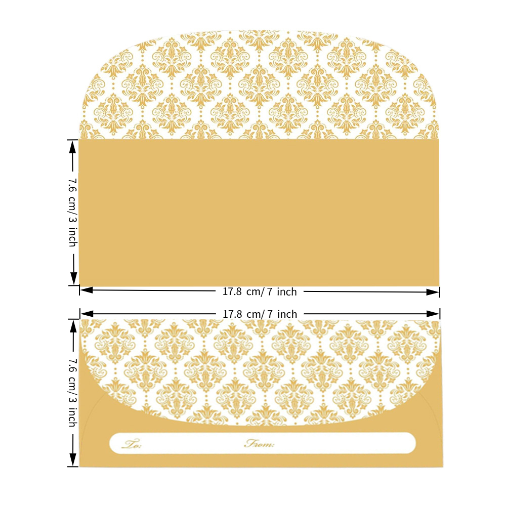 25/50 Pcs Cash Gift Envelopes  - đánh giá và giá Wedding Sutra