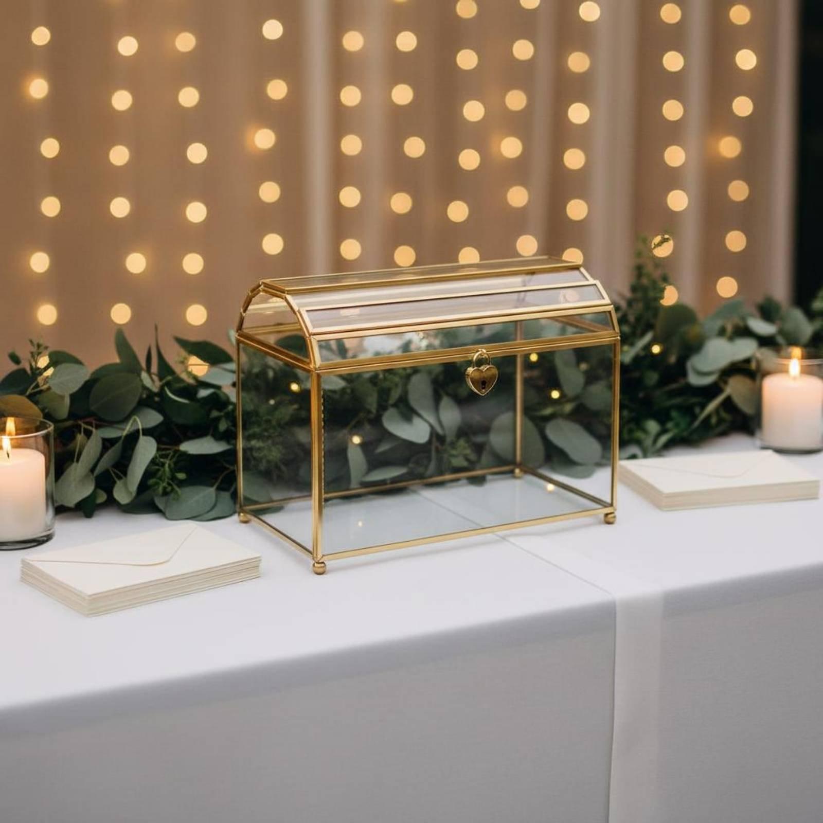Transparent Card Box Wedding C - đánh giá và giá Wedding Card Box
