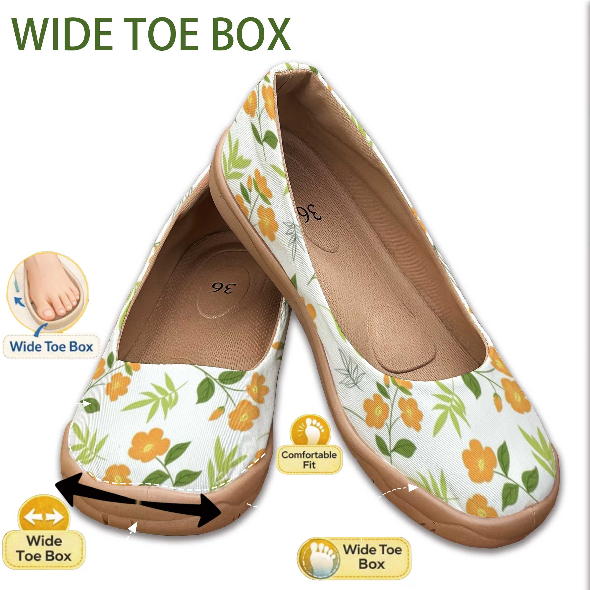 Good News for Wide Feet! Wide- - đánh giá và giá Good Floral & Wedding Decor Supply Photos