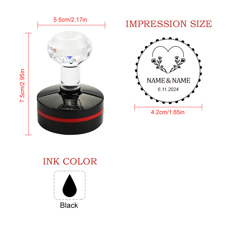 Custom-Made Seal Stamp for Wed - đánh giá và giá Wedding Event Supply