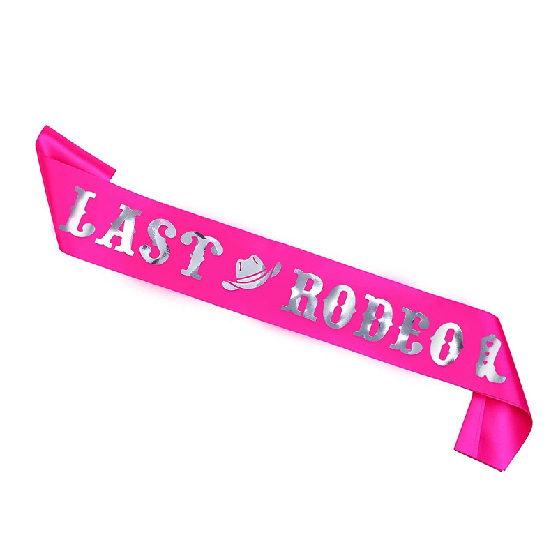 1Pcs Last Rodeo Sash Bachelore - đánh giá và giá Bride Tribe Sash