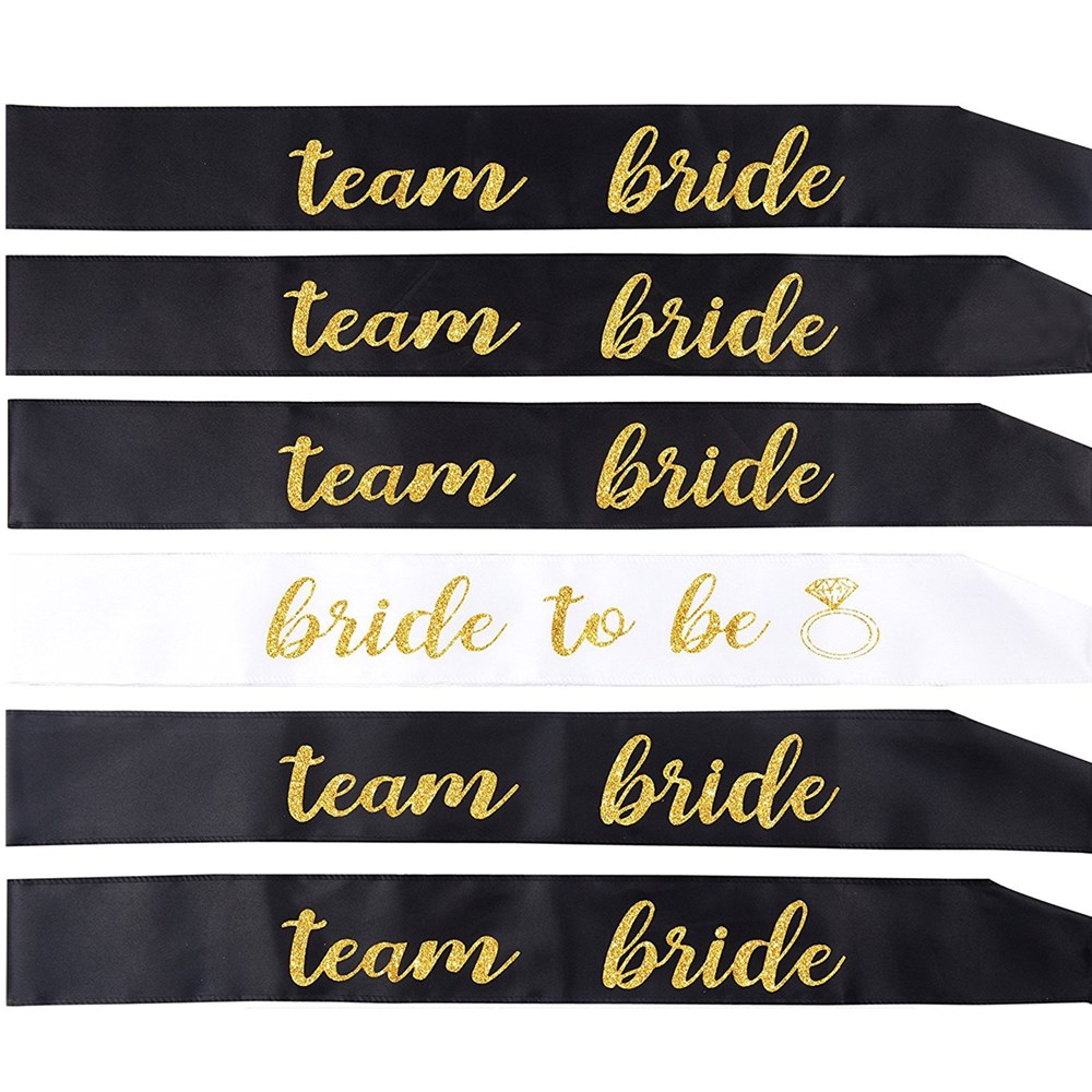 6 Chiếc Cưới Cô Dâu Được Đội C - đánh giá và giá Bride Tribe Sash
