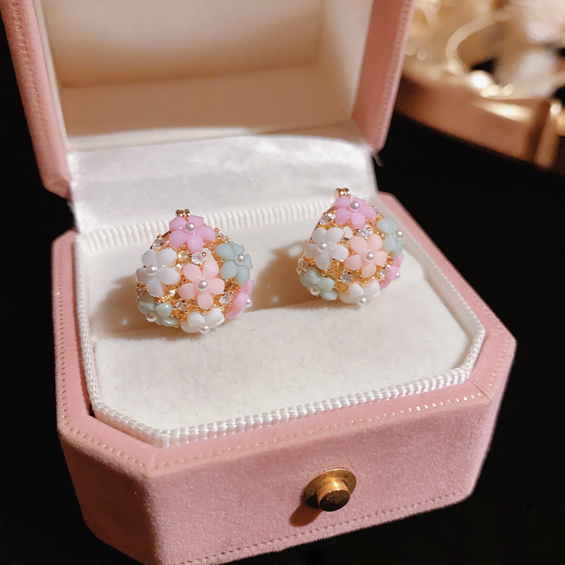 Fashionable Zircon Pearl Flowe - đánh giá và giá Wedding Hampers