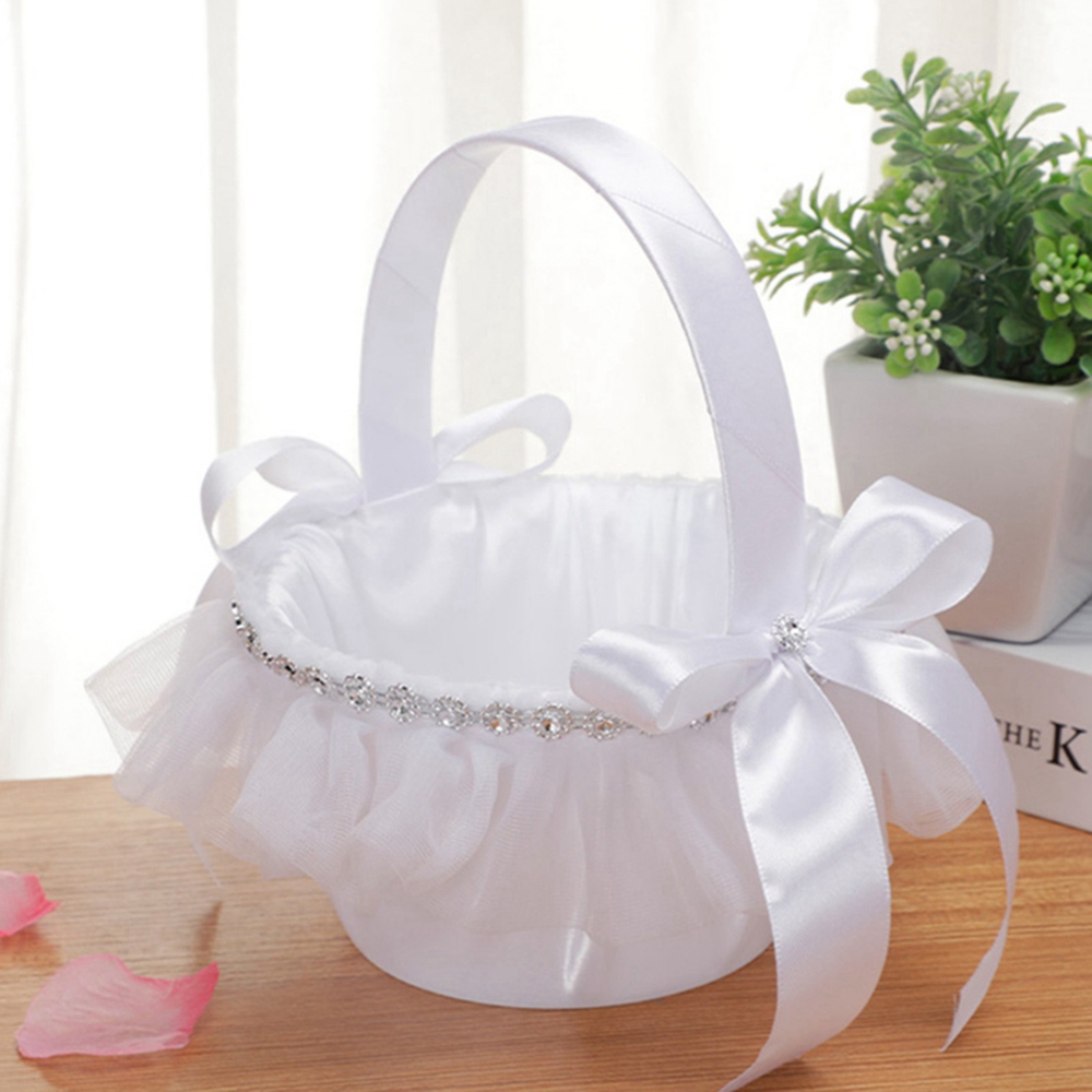 Wedding Baskets White Flower G - đánh giá và giá Wedding Hampers