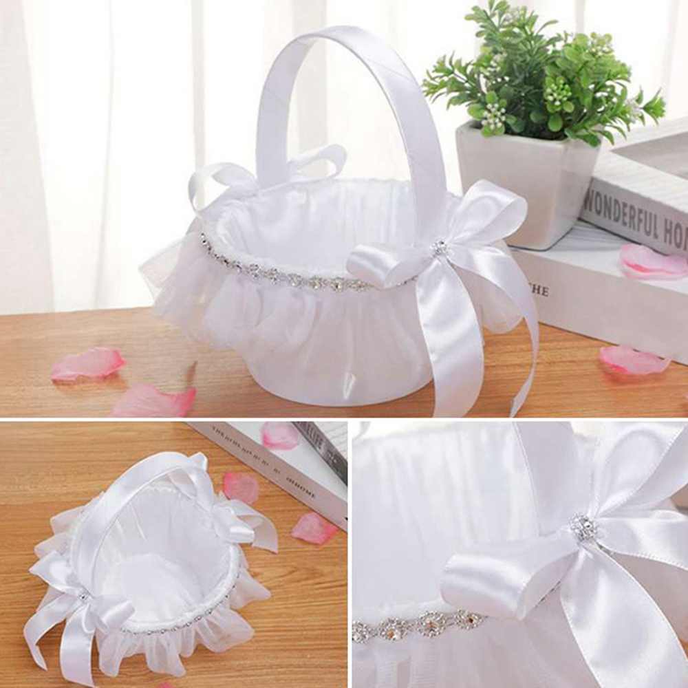 Wedding Baskets White Flower G - đánh giá và giá Wedding Hampers