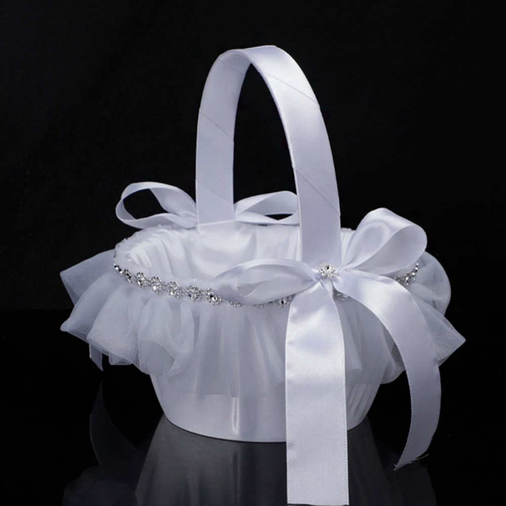 Wedding Baskets White Flower G - đánh giá và giá Wedding Hampers