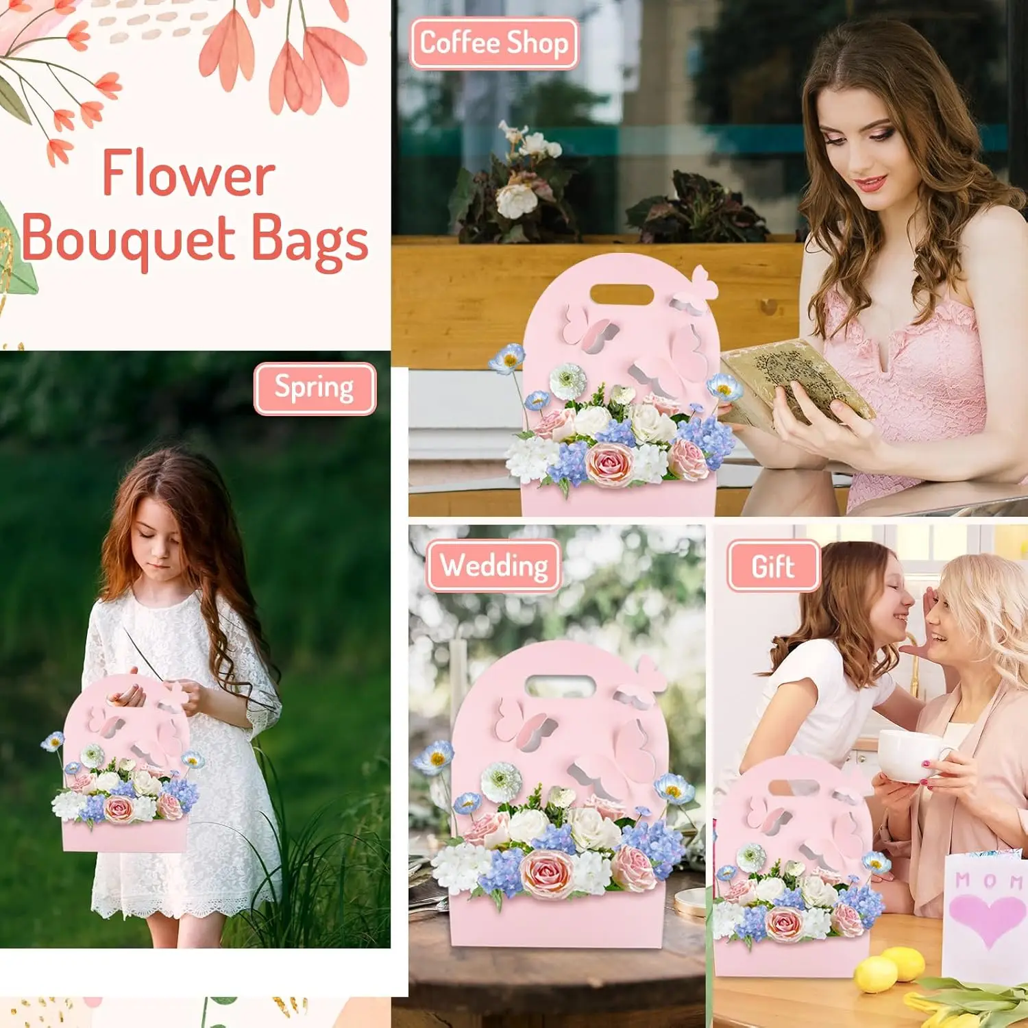 1/5/10Pcs Butterfly Flower Box - đánh giá và giá Wedding Hampers