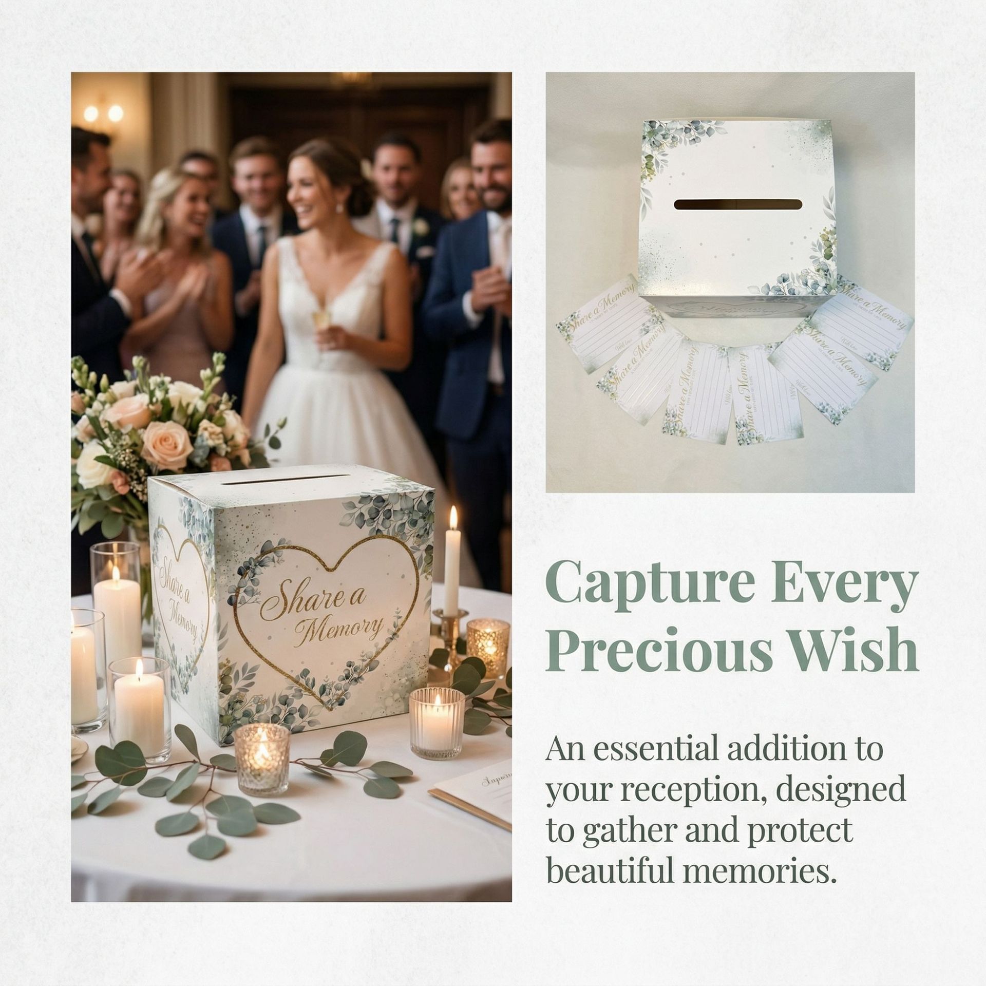 White Floral Wedding Card Box  - đánh giá và giá Wedding Card Box