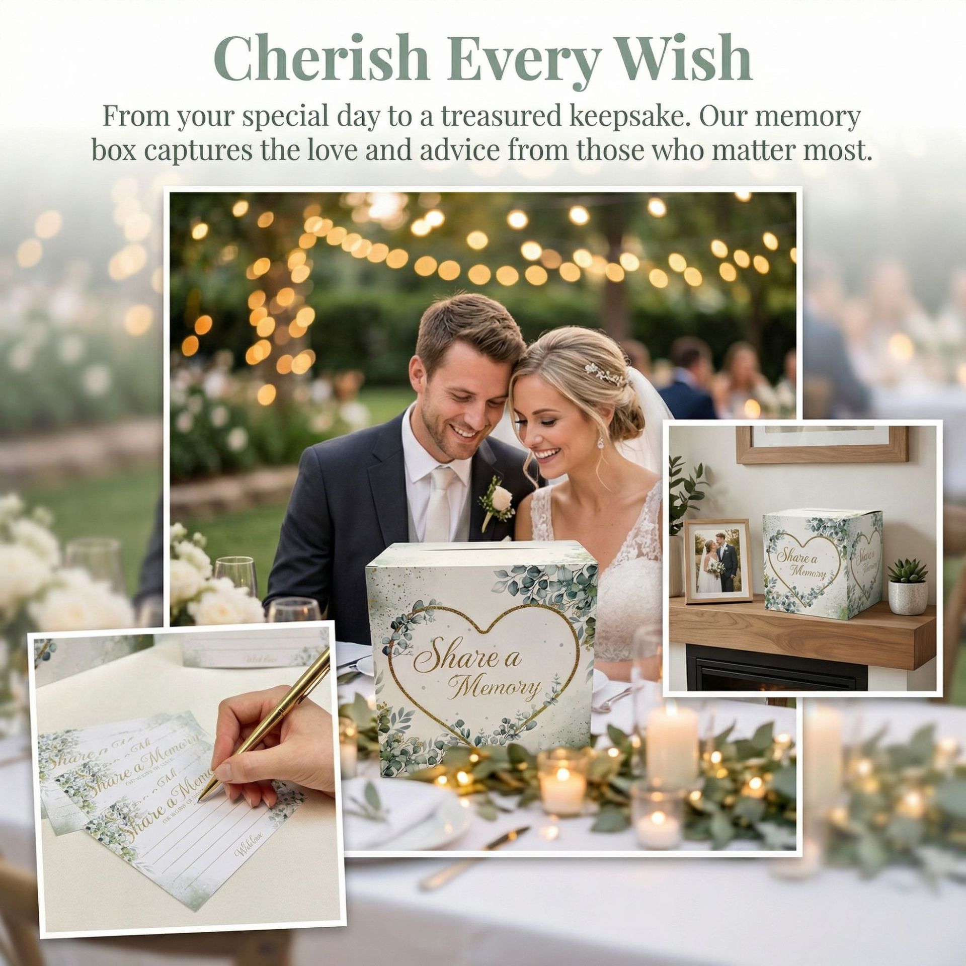 White Floral Wedding Card Box  - đánh giá và giá Wedding Card Box