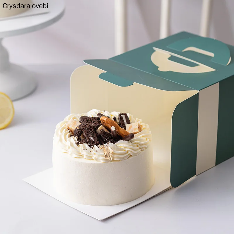 20pcs 4 Inch Paper Cake Box Ha - đánh giá và giá Good Supply Wedding Cake