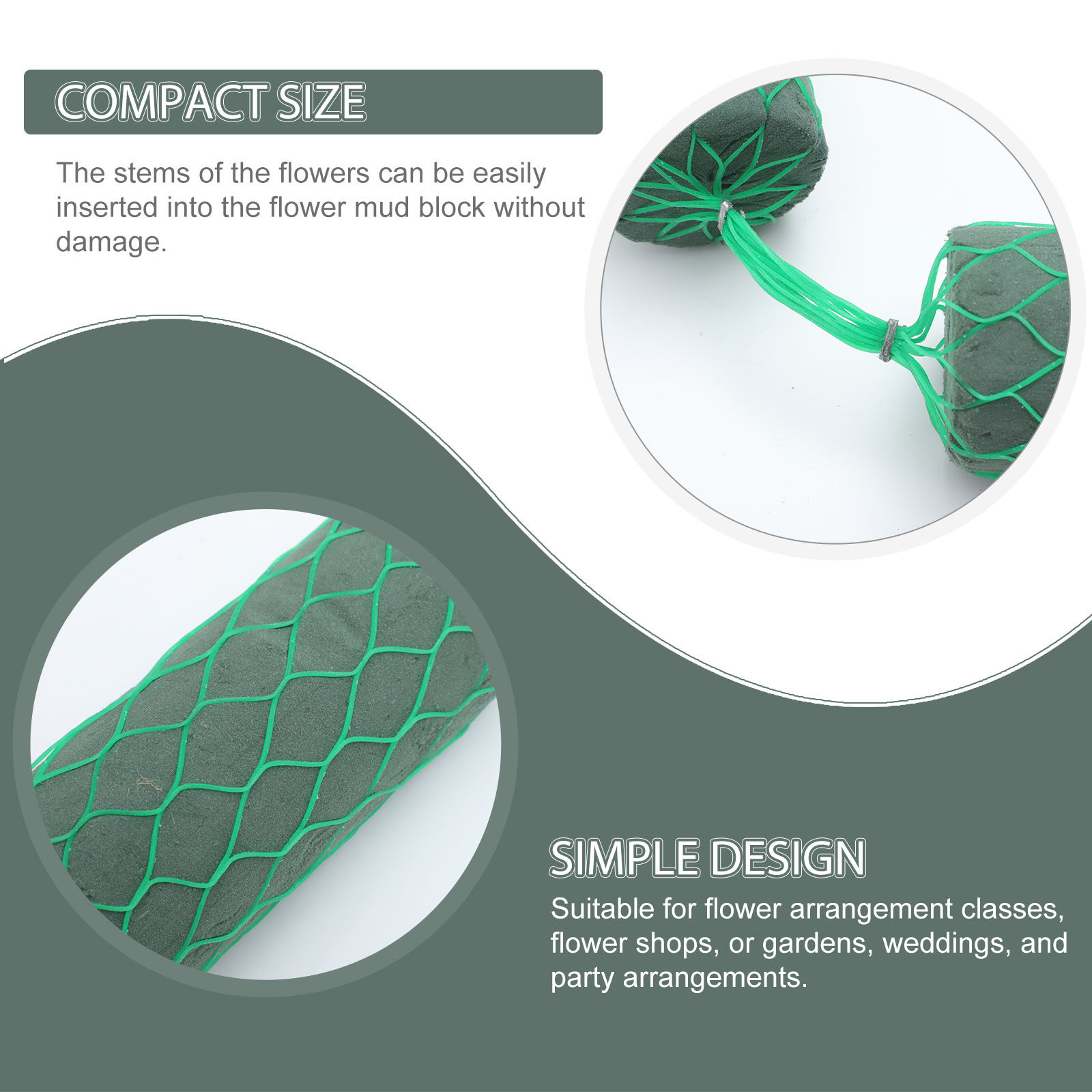 1Set Sausage Shape Floral Foam - đánh giá và giá Wedding Decoration Supply