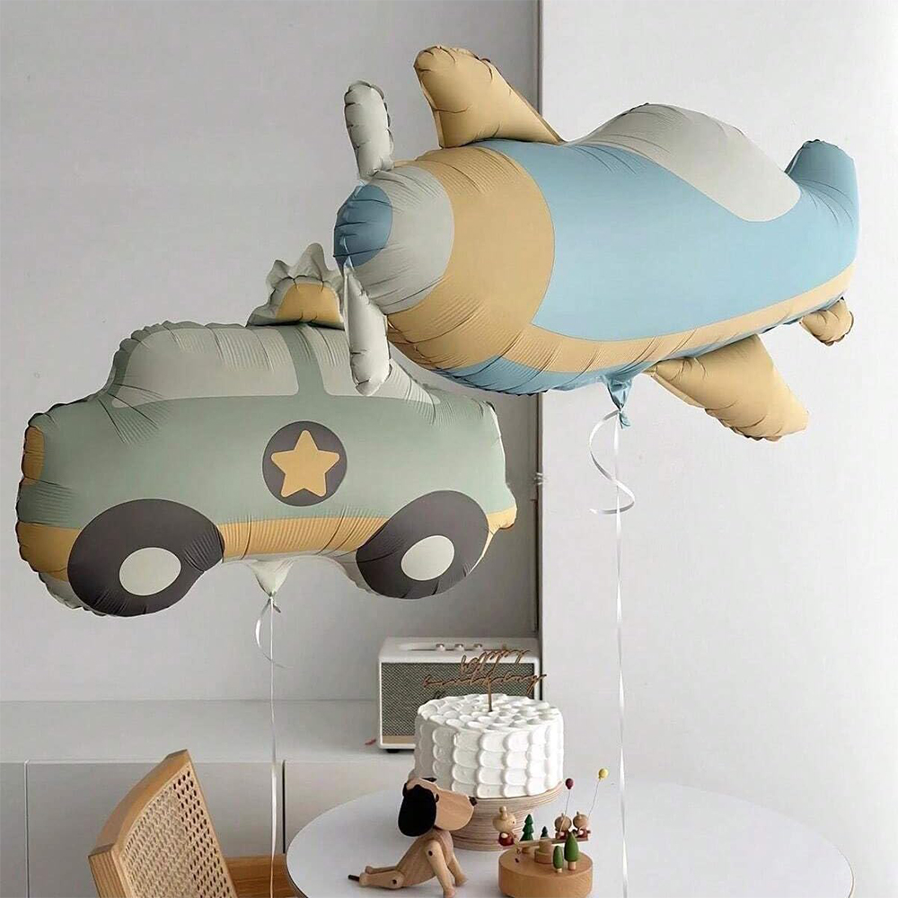 Big Matte Brown Bear Foil Ball - đánh giá và giá Confetti Balloon Set