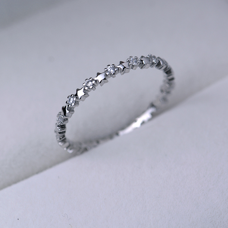 Fashion Silver Color White Zir - đánh giá và giá Wedding Superstar