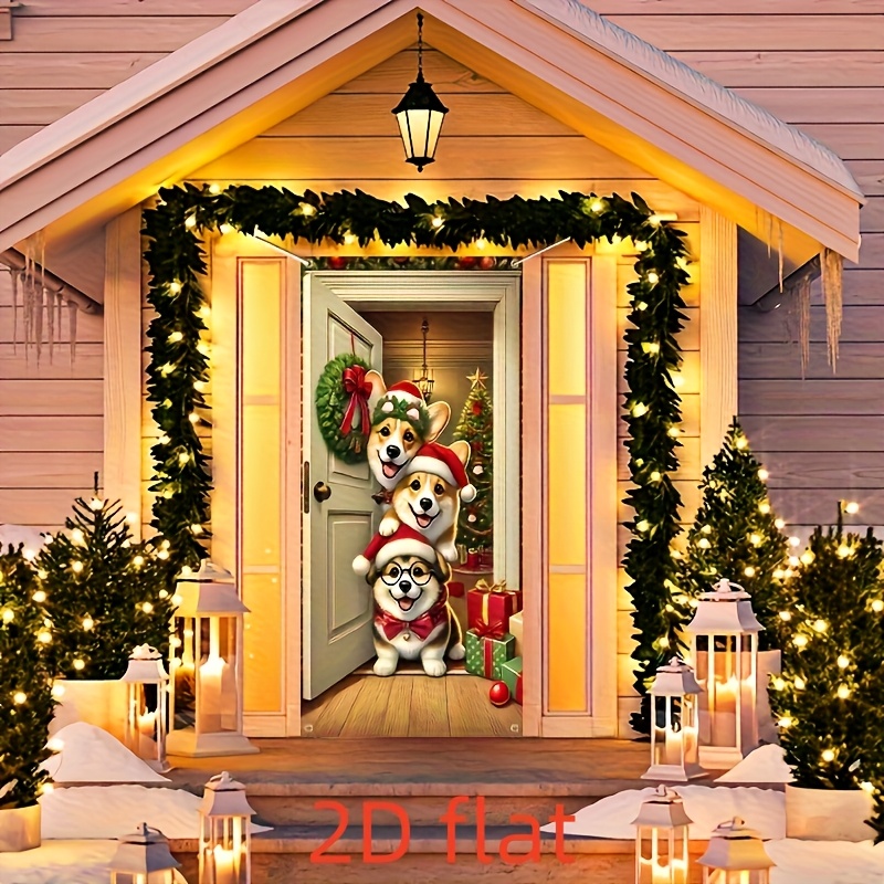 1pc 2D plane door panel corgi  - đánh giá và giá Wedding Day Supply List