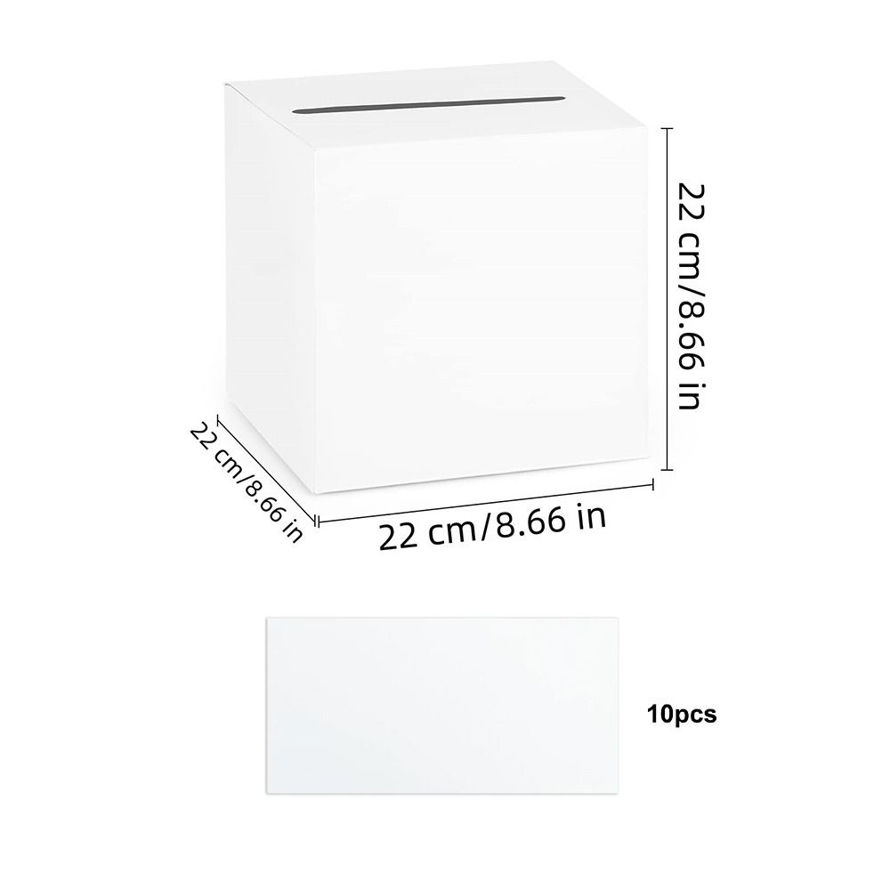 Creative White Black Wedding C - đánh giá và giá Wedding Card Box