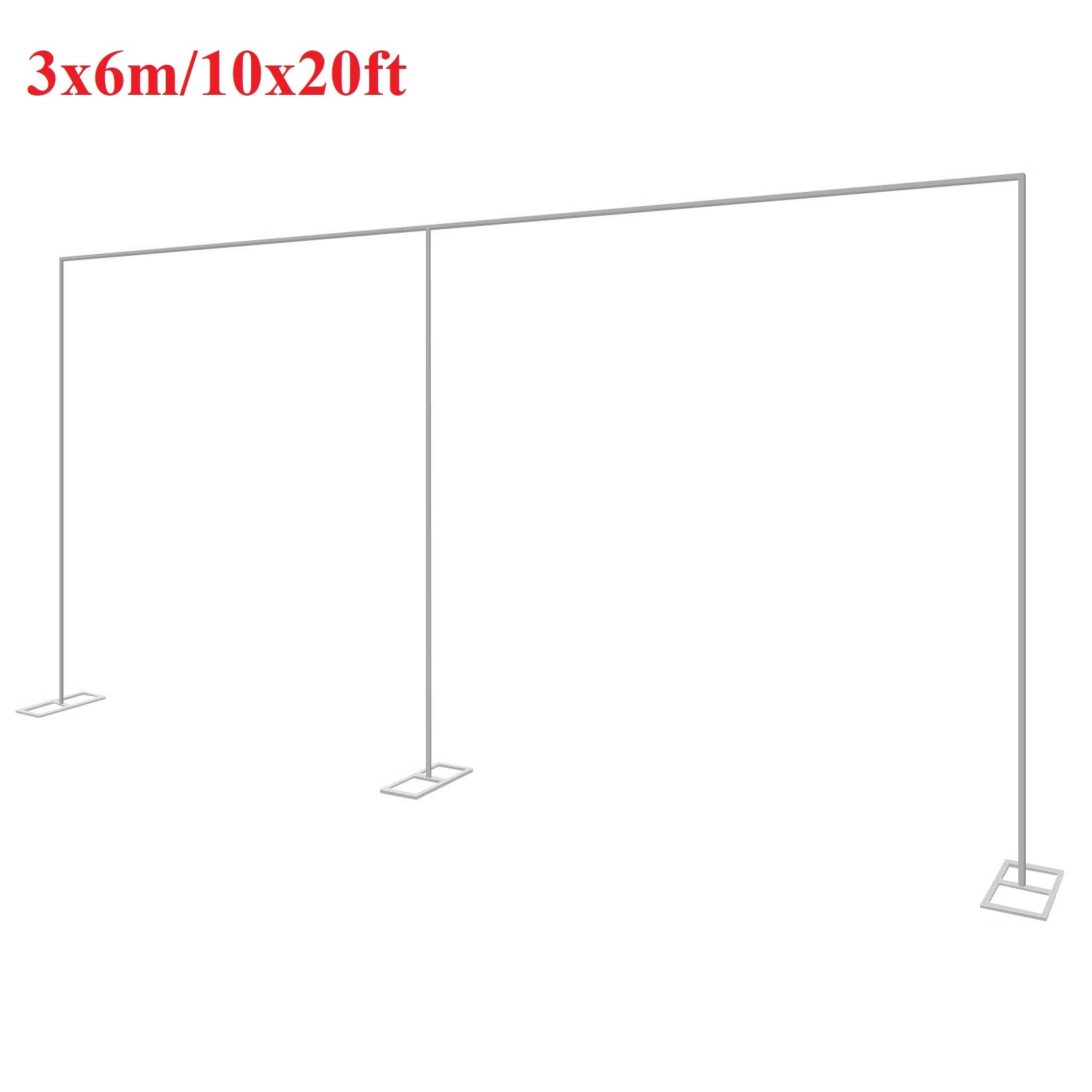 3x6m/10x20ft Metal Wedding Arc - đánh giá và giá Confetti Balloon Set