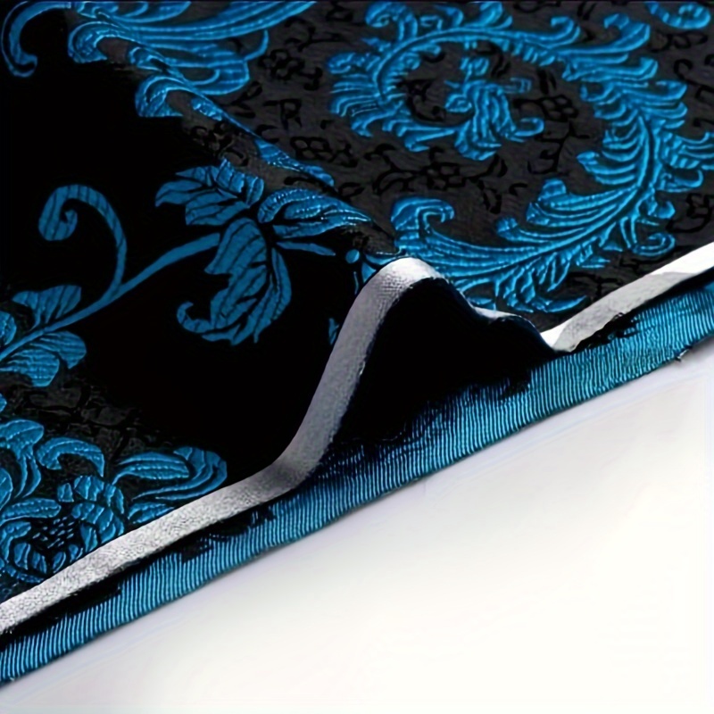 3D Blue Phoenix Tail Brocade F - đánh giá và giá Wedding Decoration Supply