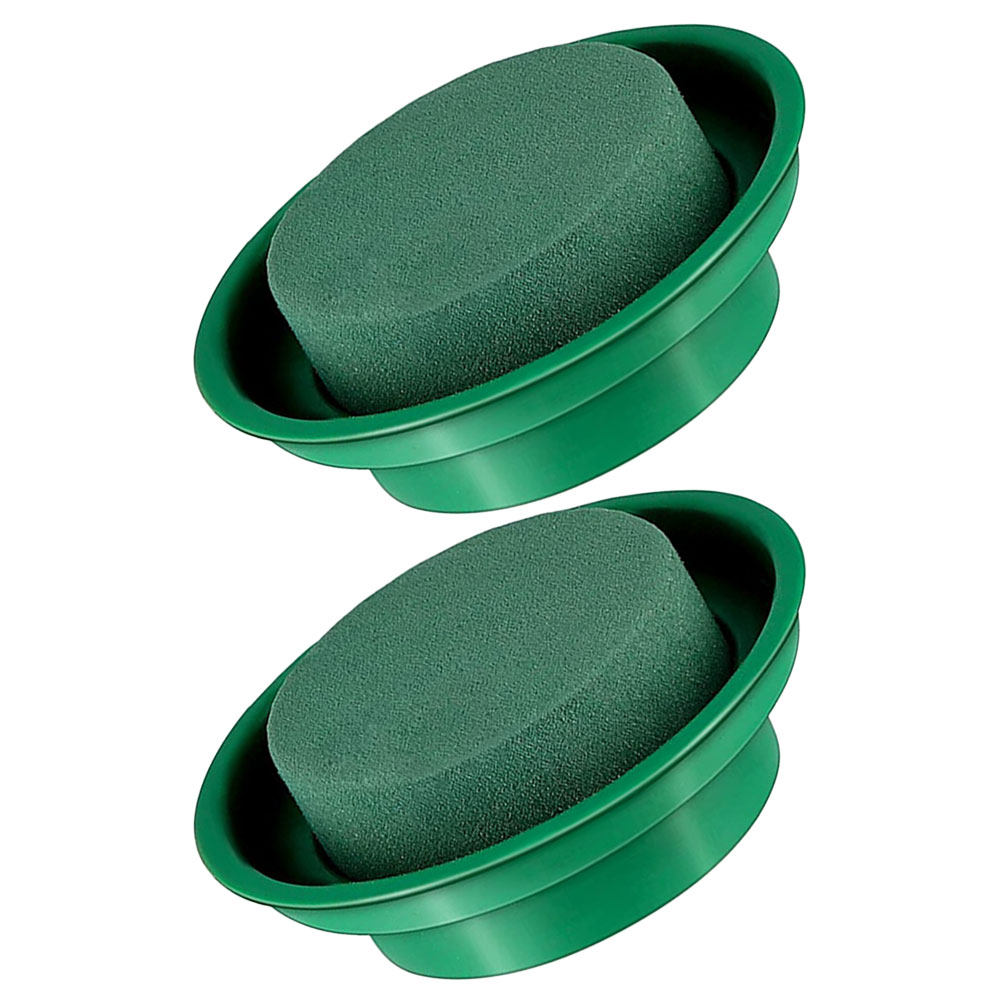 2Pcs Round Floral Mud Floral A - đánh giá và giá Wedding Event Supply