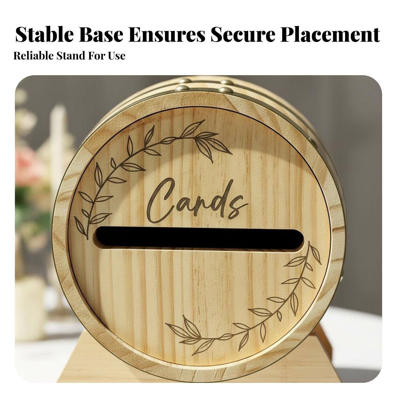 Rustic Solid Wood Card Box Bar - đánh giá và giá Wedding Card Box