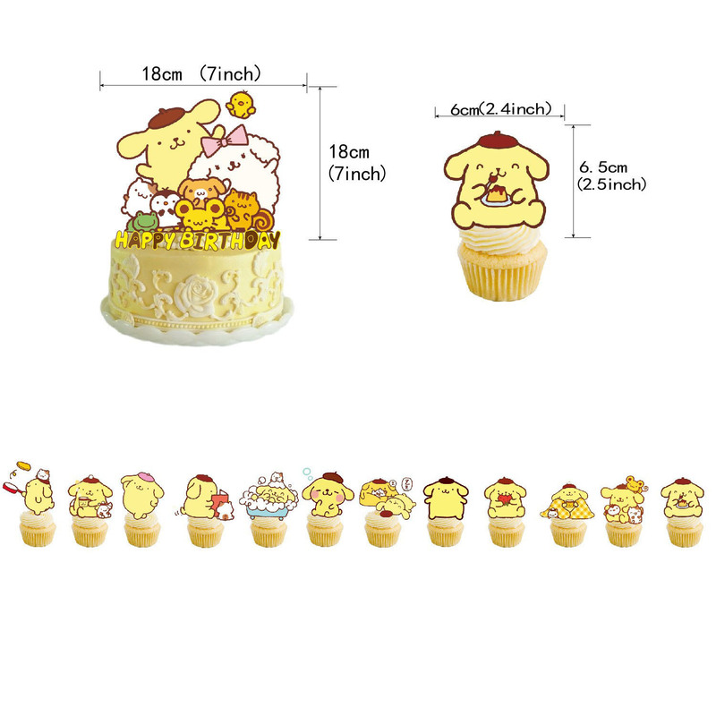 Hello Kitty and Pompompurin-th - đánh giá và giá Confetti Balloon Set
