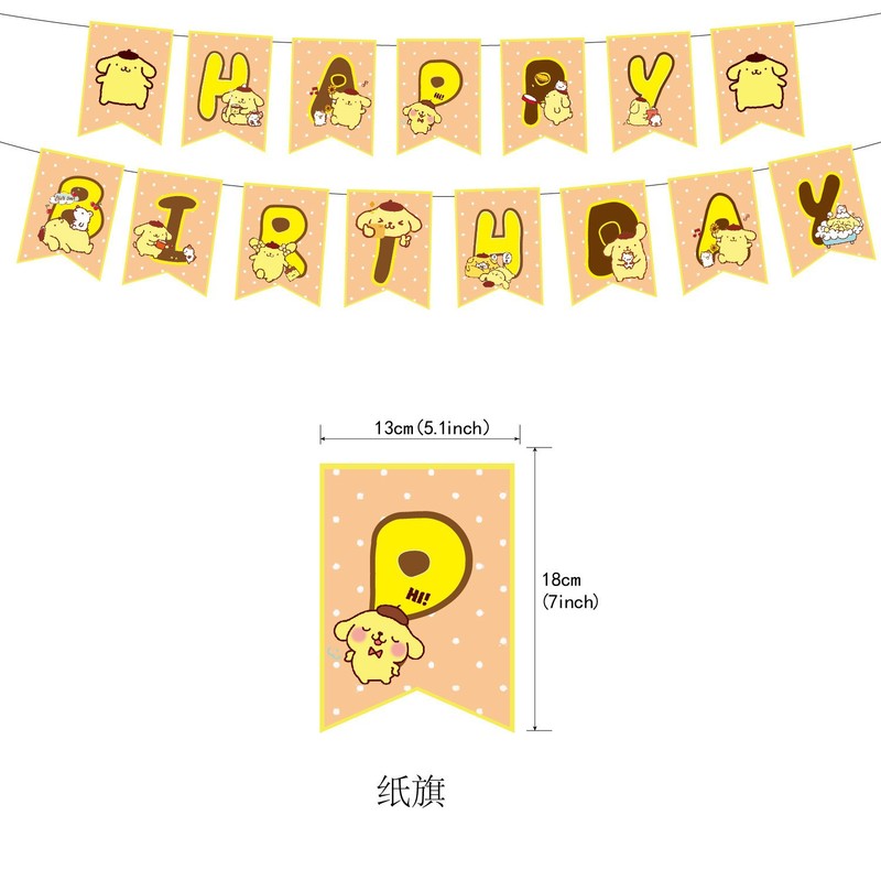 Hello Kitty and Pompompurin-th - đánh giá và giá Confetti Balloon Set